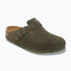 Šlepetės BIRKENSTOCK Boston Suede Leather thyme