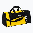 Treniruočių krepšys ERIMA Six Wings Sports Bag 76 l yellow/black