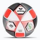 Futbolo kamuolys ERIMA Hybrid Match silver/fiery-coral dydis 5