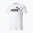 Vyriški marškinėliai PUMA Ess Logo Tee puma white