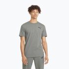 Vyriški marškinėliai PUMA Ess Small Logo Tee medium gray heather/medium gray heather/cat