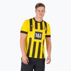 Vyriški futbolo marškinėliai PUMA Bvb Home Jersey Replica Sponsor yellow and black 765883 01