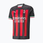 Vyriški futbolo marškinėliai PUMA ACM Home Jersey Replica black/red 765824 01