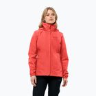 Moteriška striukė nuo lietaus Jack Wolfskin Stormy Point 2L vibrant red