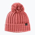 Moteriška žieminė kepurė Jack Wolfskin Highloft Knit red coral