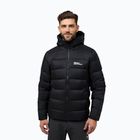 Vyriška pūsta striukė Jack Wolfskin Nebelhorn Down Hoody black