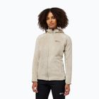 Moteriškas fliso džemperis Jack Wolfskin Rotwand Hooded Fz seal