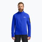 Vyriškas žygio džemperis Jack Wolfskin Prelight Full Zip vibrant blue