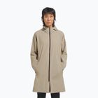 Moteriškas paltas nuo lietaus Jack Wolfskin Wellse stone