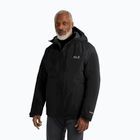Vyriška striukė nuo lietaus Jack Wolfskin Icecape 2L Down Ins Rds black