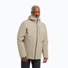 Vyriška striukė 3in1 Jack Wolfskin Icecape 3In1 Down Rds linen