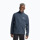 Vyriškas fliso džemperis Jack Wolfskin Winterstein Fz midnight sky