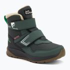 Vaikiški batai Jack Wolfskin Polar Bear-B Texapore Mid Vc mystic green