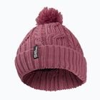 Žieminė kepurė Jack Wolfskin Pompom raisin
