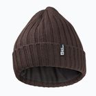 Žieminė kepurė Jack Wolfskin Rib Knit durpės