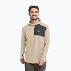 Vyriškas trekingo džemperis  Jack Wolfskin Sucol Hoody oyster