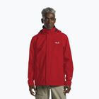 Vyriška striukė nuo lietaus Jack Wolfskin Trailtime 2L siren red