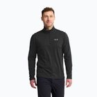 Vyriškas flisinis džemperis Jack Wolfskin Trail Half Zip black