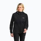 Moteriška softshell striukė Jack Wolfskin Windhain 2 Hoody black