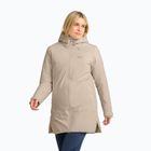 Moteriškas lietaus paltas Jack Wolfskin Heidelstein 2 Ins oyster