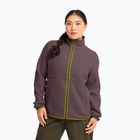 Moteriškas flisinis džemperis Jack Wolfskin Lite Curl Full Zip sheer plum