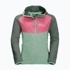Jack Wolfskin vaikiška softshell striukė Turbulence green 1606385