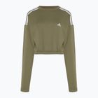 Moteriškas džemperis adidas Hyperglam Crop Crew focus olive