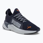 Vyriški bėgimo batai PUMA Softride Premier Slip-On navy/platinum gray/ultra orange