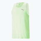 Vyriški bėgimo marškinėliai PUMA Run Cloudspun Singlet green 523267 34