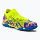 Vaikiški futbolo bateliai PUMA Future Match Energy IT + Mid Jr ultra blue/yellow alert/luminous pink