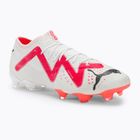 Vyriški futbolo bateliai PUMA Future Ultimate Low FG/AG puma white/puma black/fire orchid