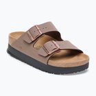 Šlepetės BIRKENSTOCK Arizona Flex Platform Birko-Flor mocca