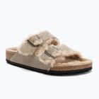 Šlepetės BIRKENSTOCK Arizona Shearling SL Regular taupe