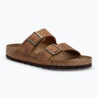 Šlepetės BIRKENSTOCK Arizona LEOI Regular cognac