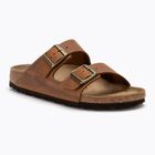 Šlepetės BIRKENSTOCK Arizona LEOI Narrow cognac