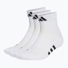 Kojinės adidas Prf Cush Mid 3 poros white