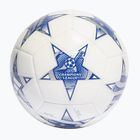 Futbolo kamuolys adidas UCL Club 23/24 white/iron metallic/shock purple/bright cyan dydis 4