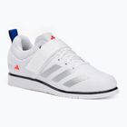 Vyriški sunkiosios atletikos bateliai adidas Powerlift 5 cloud white/ core black/ grey two