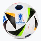 Futbolo kamuolys adidas Fussballliebe Competition Euro 2024 white/black/glow blue dydis 4