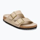 Moteriškos šlepetės BIRKENSTOCK Arizona Birko-Flor triples sandcastle/oyster