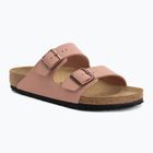 Šlepetės BIRKENSTOCK Arizona Birkibuc pink clay