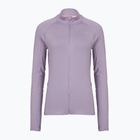 Moteriškas bėgimo džemperis PUMA Run For Her Ribbed Full Zip pale plum