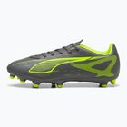 Futbolo batai PUMA Ultra 5 Play FG/AG matte aged silver/yellow alert/puma aged silver