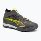 Futbolo batai PUMA Ultra 5 Match+ TT matte aged silver/yellow alert/puma aged silver
