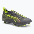Vaikiški futbolo batai PUMA Ultra 5 Pro FG/AG Jr matte aged silver/yellow alert/sun struck