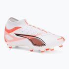 Vyriški futbolo bateliai PUMA Ultra 5 Play+ FG/AG puma white/puma black/glowing red
