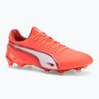 Vyriški futbolo bateliai PUMA King Ultimate FG/AG glowing red/puma white/red fire