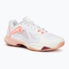 Moteriški rankinio batai PUMA Vantage Nitro W+ puma white/ glowing red/ rose wuartz/ dark crimson