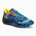 Vyriški krepšinio batai PUMA All-Pro Nitro Dylan Exhibit vivid blue/tropical blue