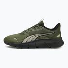 PUMA Flexfocus Lite Modern Woven bėgimo bateliai Loden green/desert dust